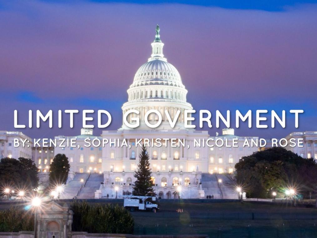 The Role of Government in a Free Society